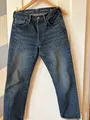 Indigo Straight-Leg Jeans