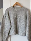 Light Grey Fluffy Sweater