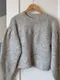 Light Grey Fluffy Sweater