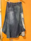 Desigual Patchwork Denim Skirt (bottom_020)