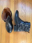 Black Comfy Boots (shoe_006)