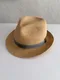 Natural Tan Straw Fedora